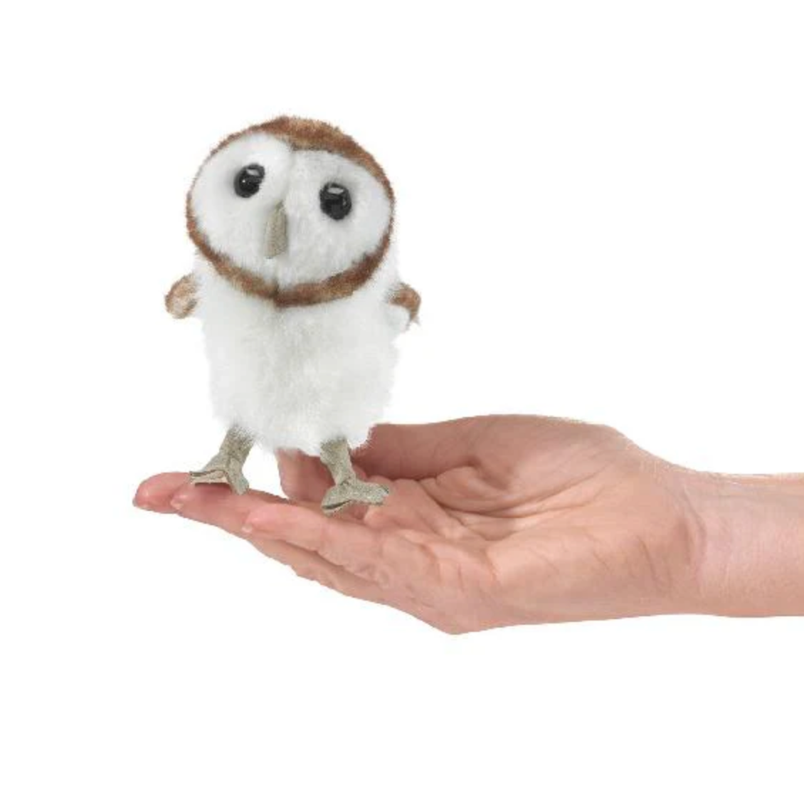 Mini Barn Owl Finger Puppet