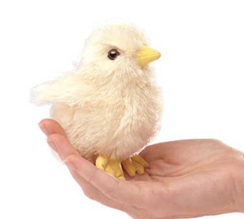 Mini Chick Finger Puppet