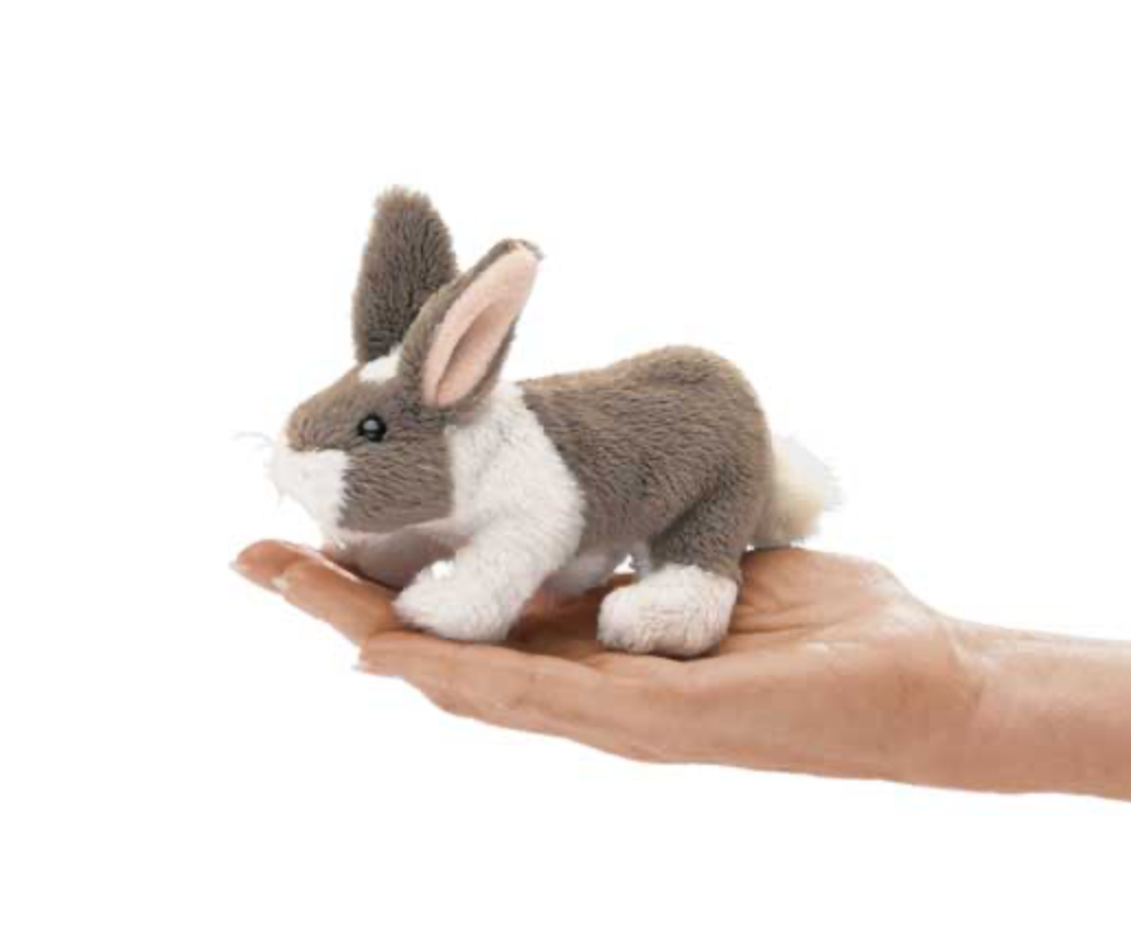 Mini Bunny Rabbit Finger Puppet