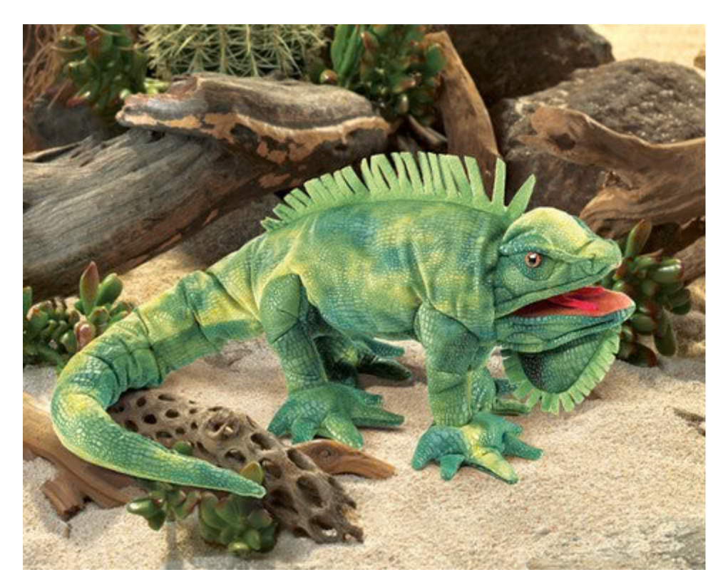 Iguana Puppet