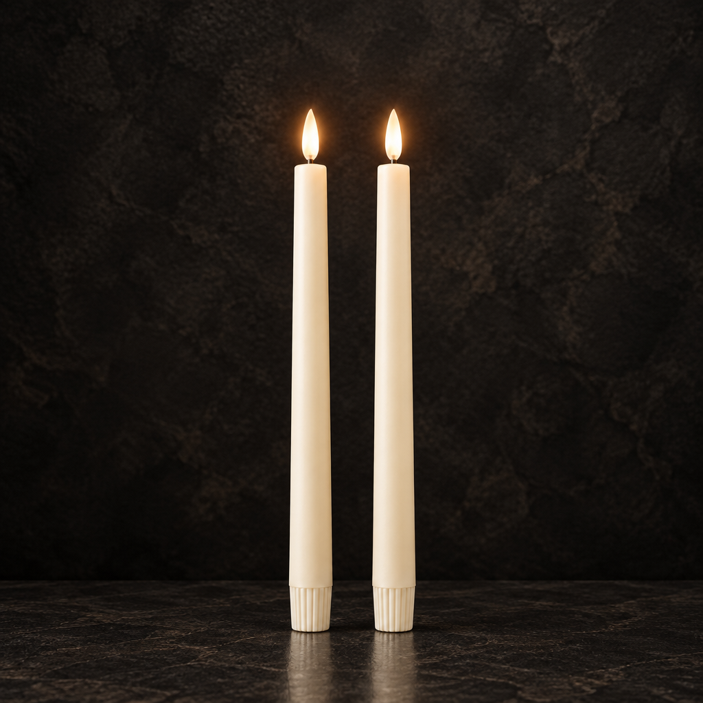 Piffany - LED Taper Vanilla (2pk)