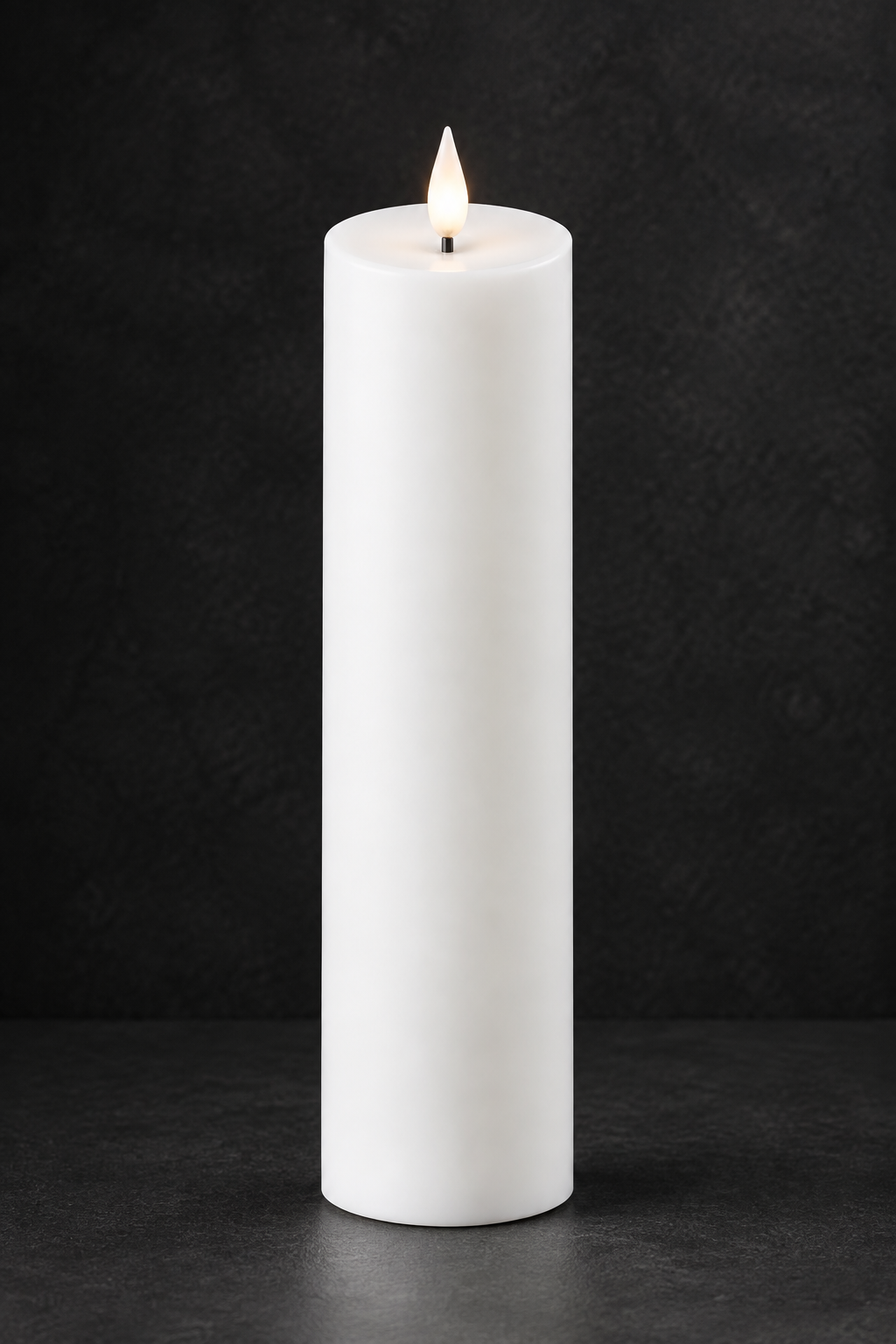 Piffany - LED Pillar Candle White