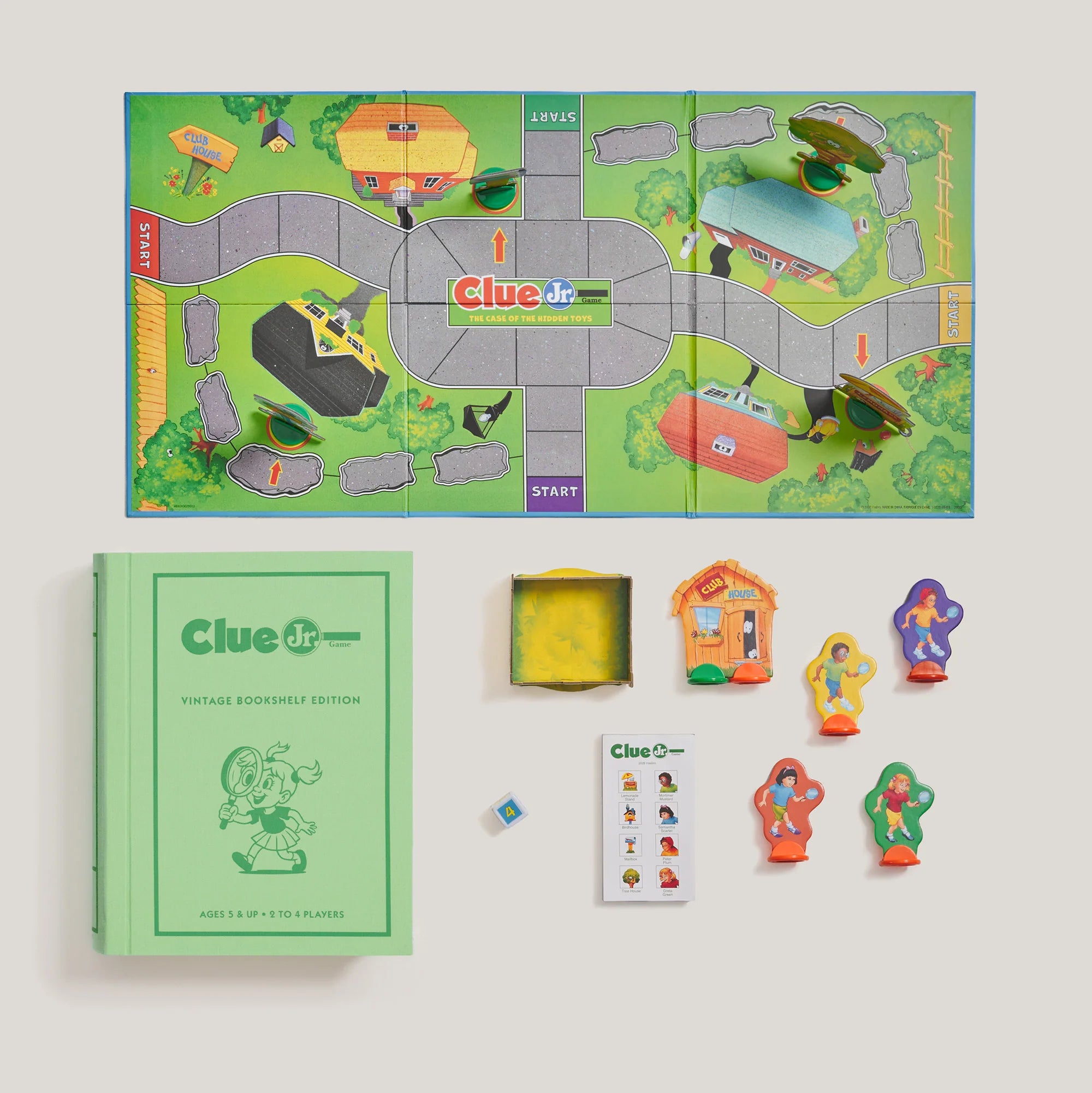 Vintage Bookshelf Edition - Clue Junior