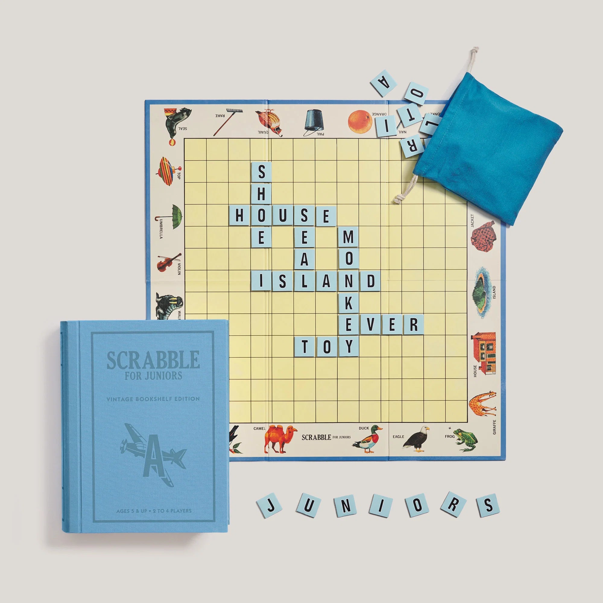 Vintage Bookshelf Edition - Scrabble Junior