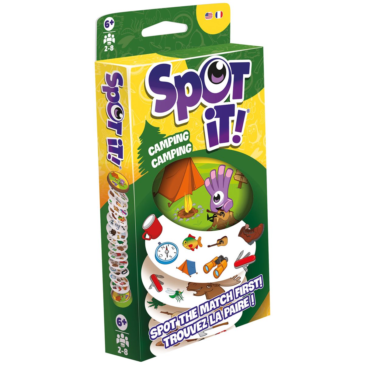 Asmodee Spot It! - Camping