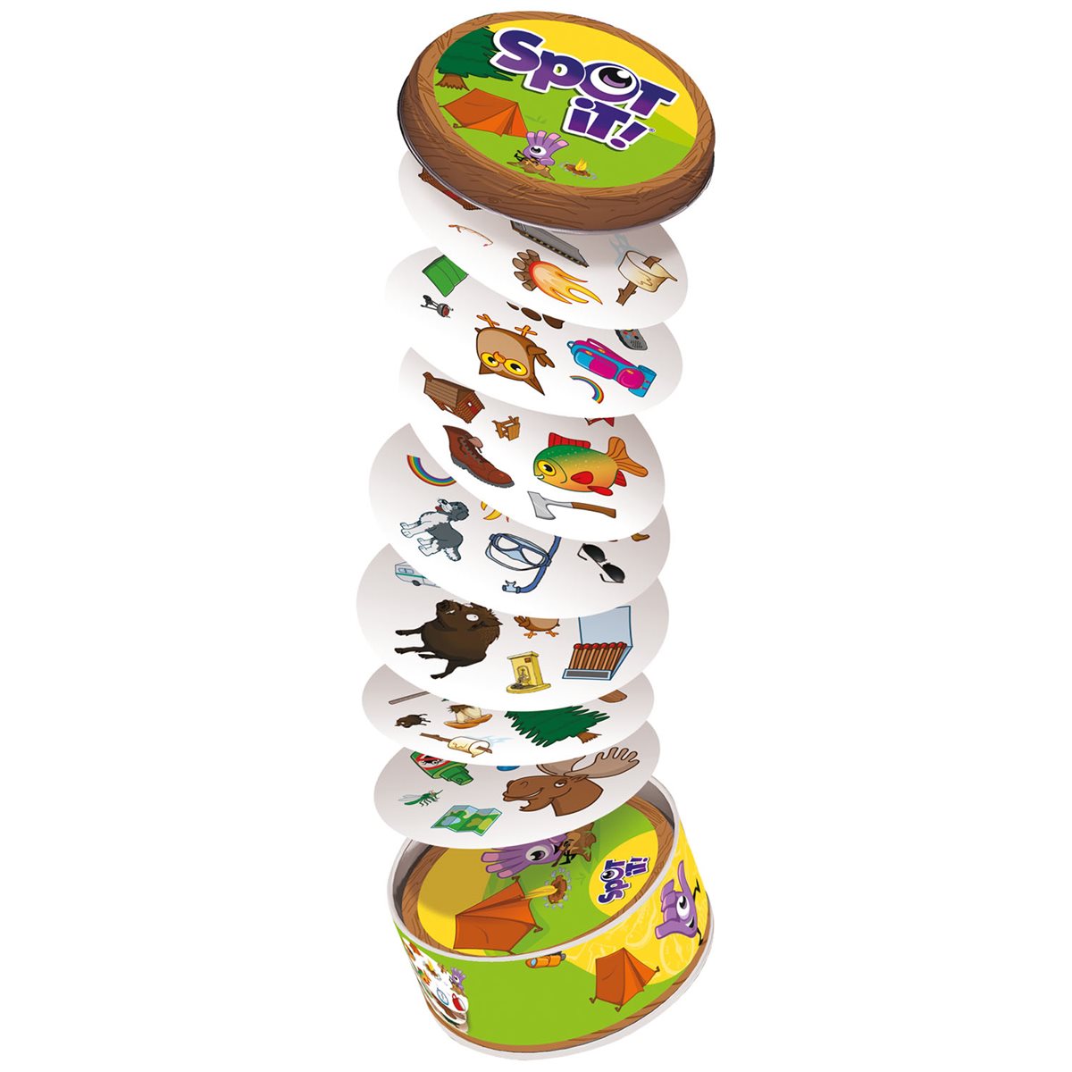 Asmodee Spot It! - Camping