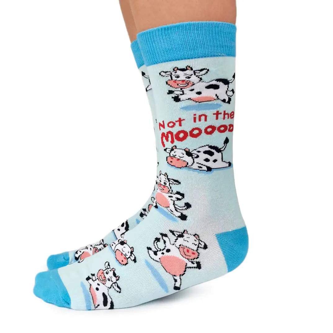 Uptown Sox Moody Cow Women