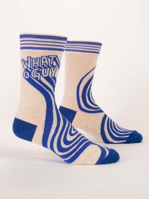 Blue Q Men's Socks What A Guy