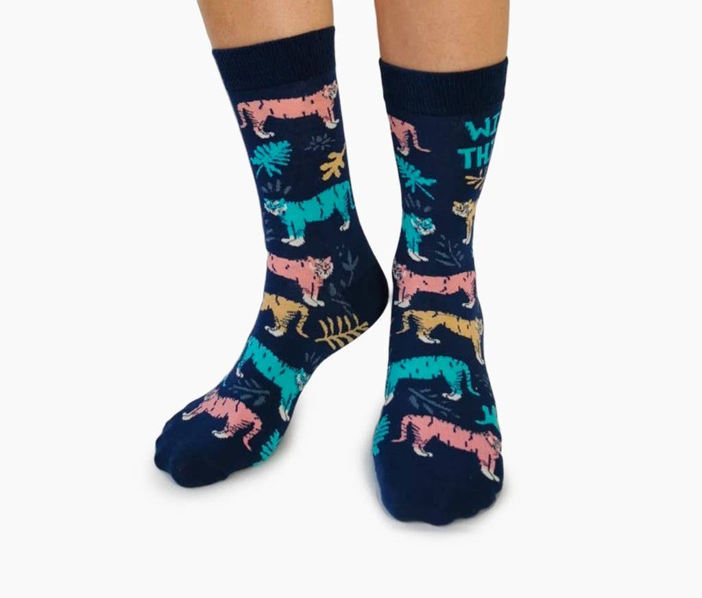 Uptown Sox - Wild Thing Socks - S/M (Women)