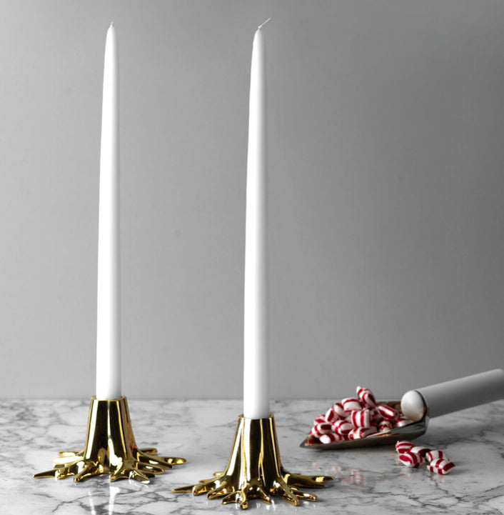 Garden Glory The Root Candle Holder Gold