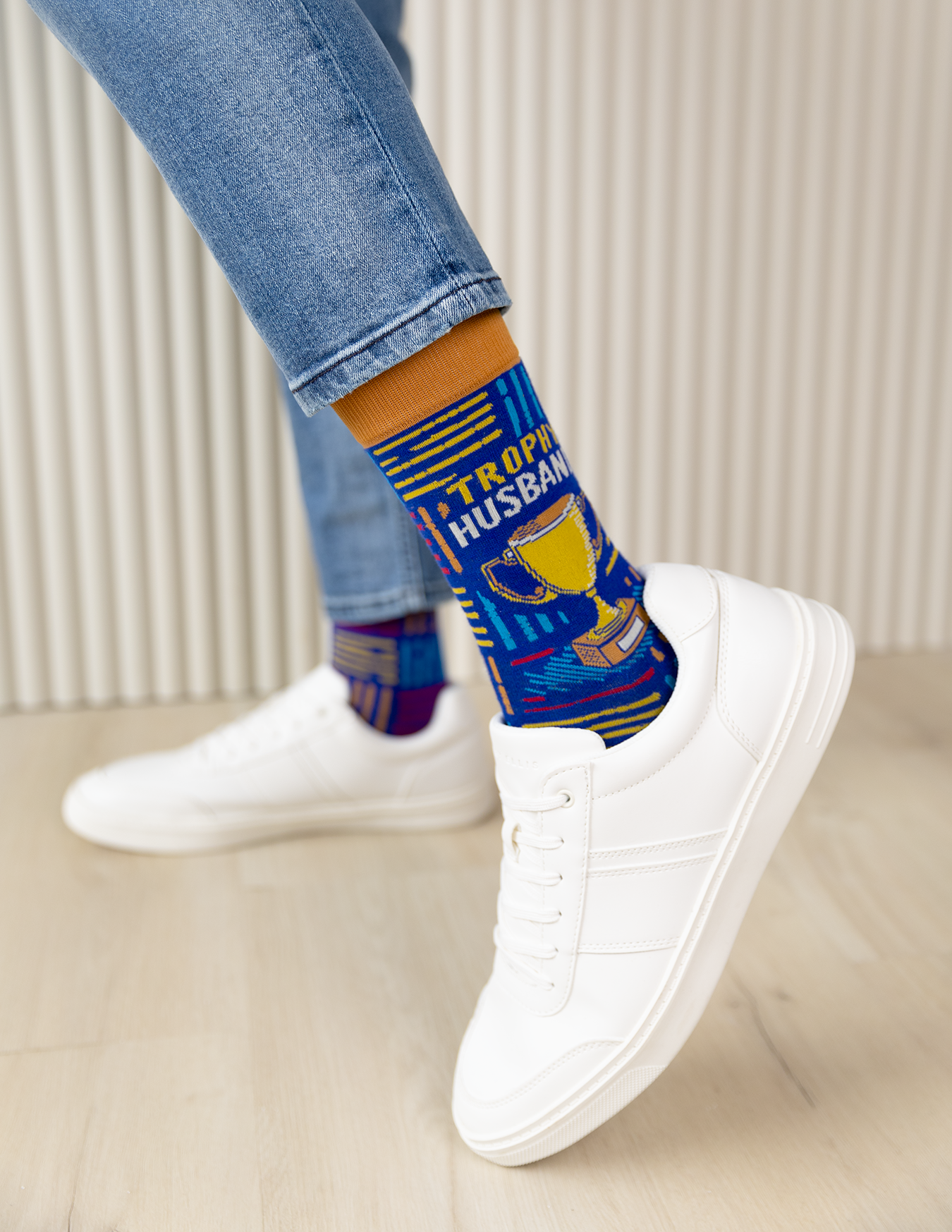 Uptown Sox - Trophy Husband Socks - M/L (Men)
