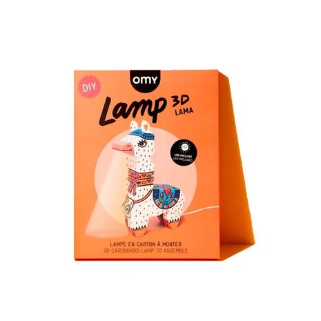 OMY 3D LED Lamp llama