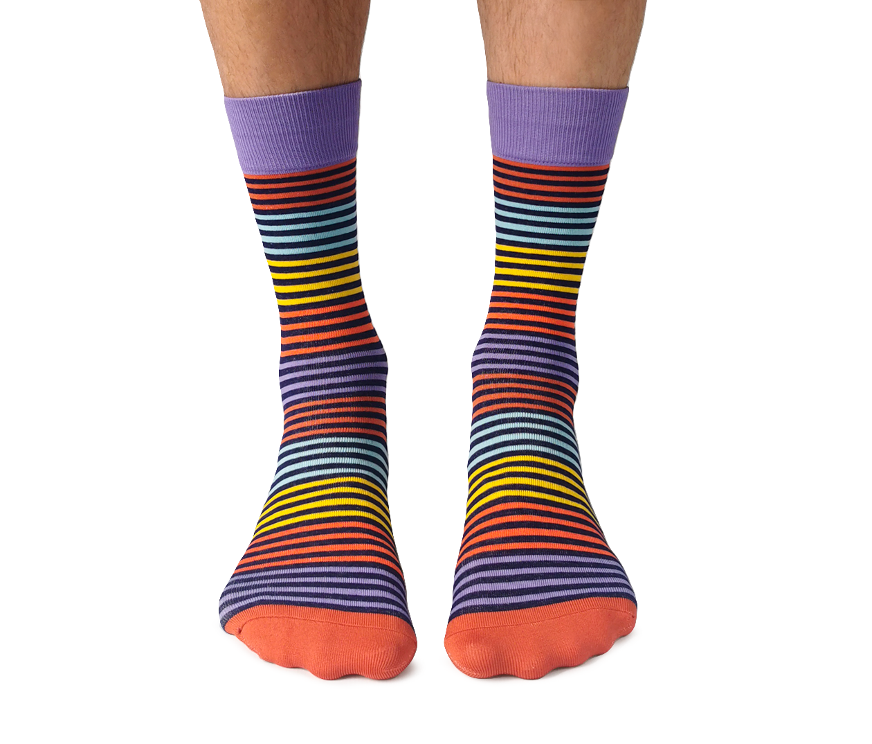 Uptown Sox - Stripe Right Socks - M/L (Men)