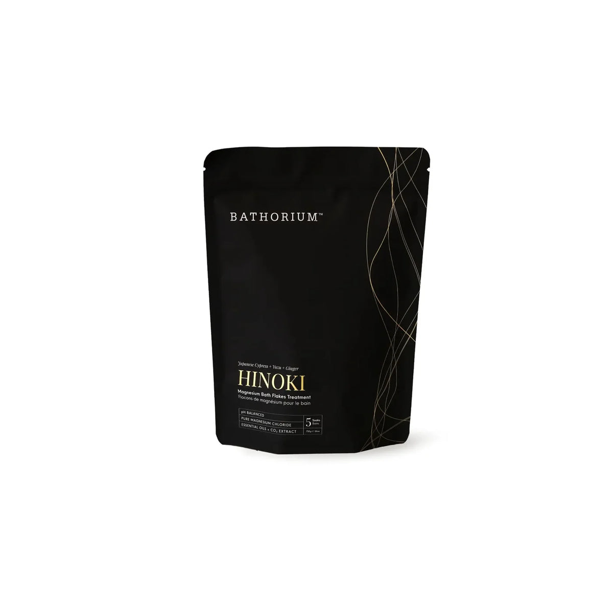 Bathorium - Hinoki Magnesium Bath Flake Soak 750g