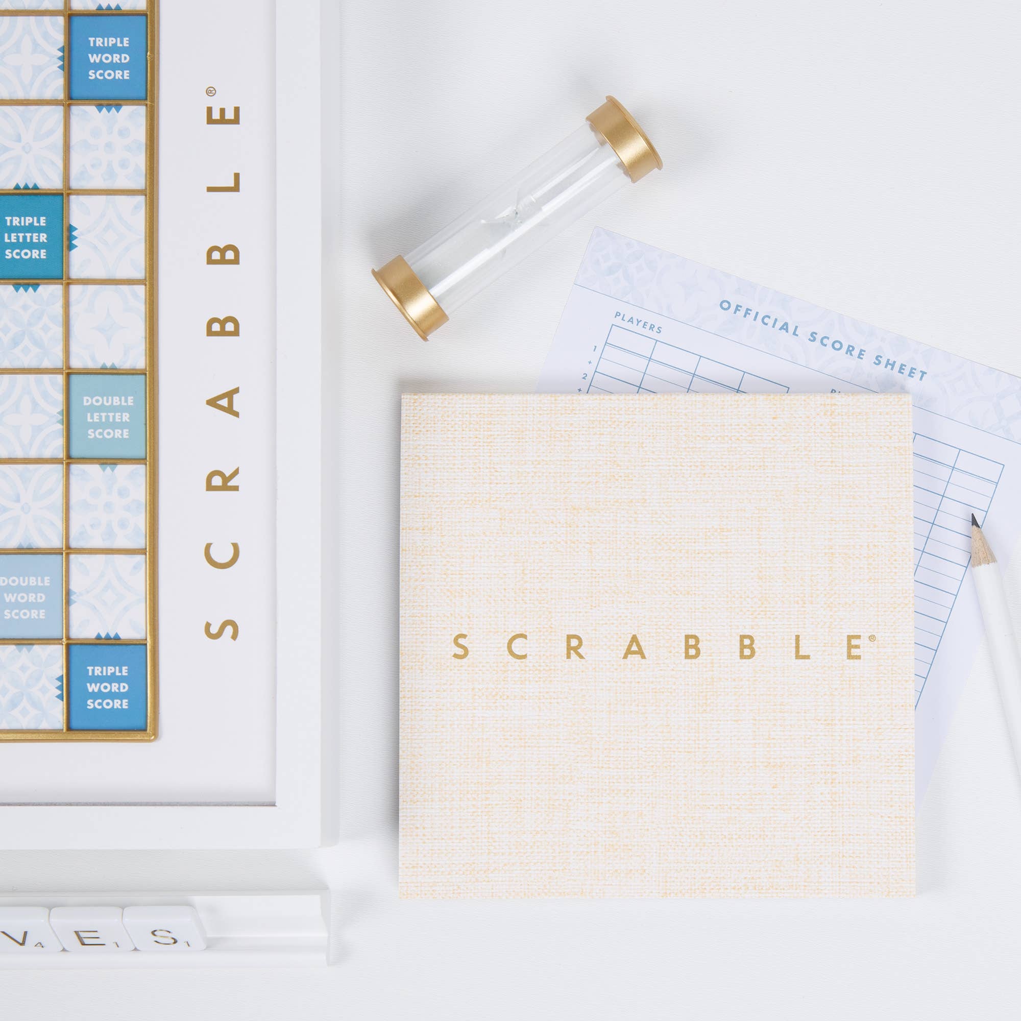 WS Game Company - Scrabble Bianco Edition