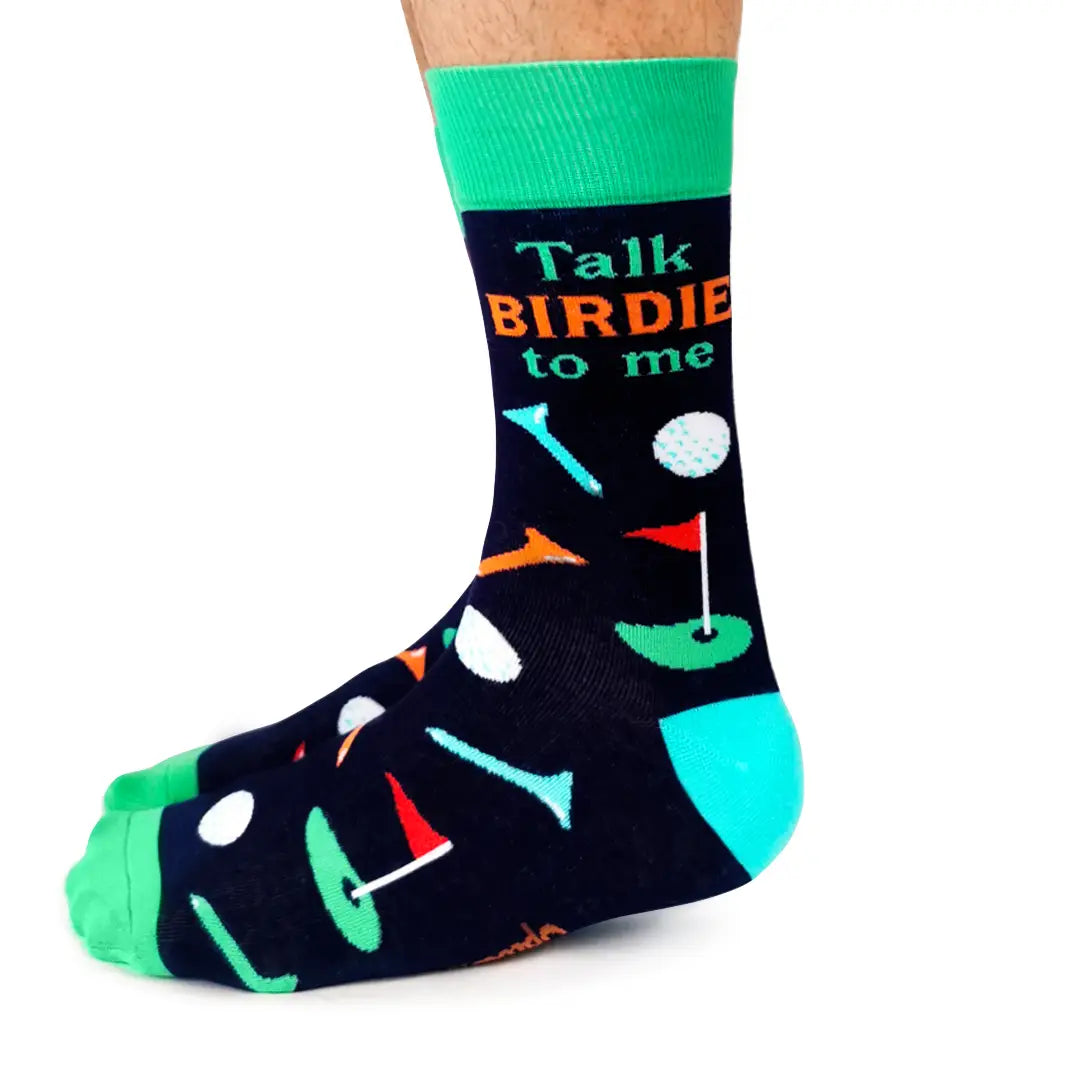 Uptown Sox Talk Birdie To Me Men