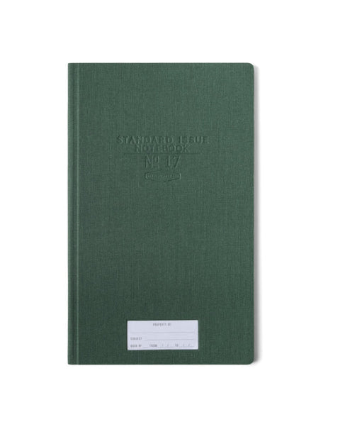 Designworks:Tall Notebook #17 Green 7.25x11.5