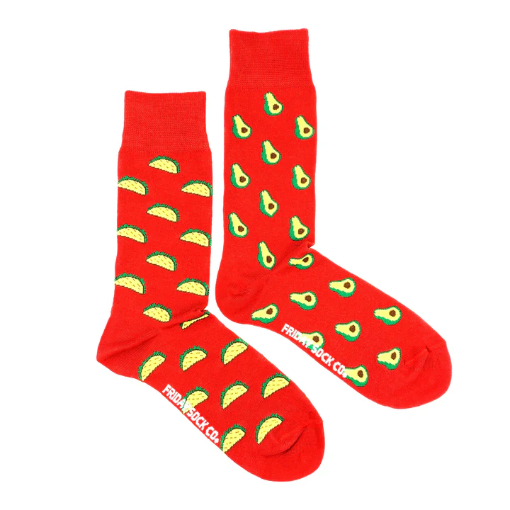 Friday Sock Men's Taco & Avocado