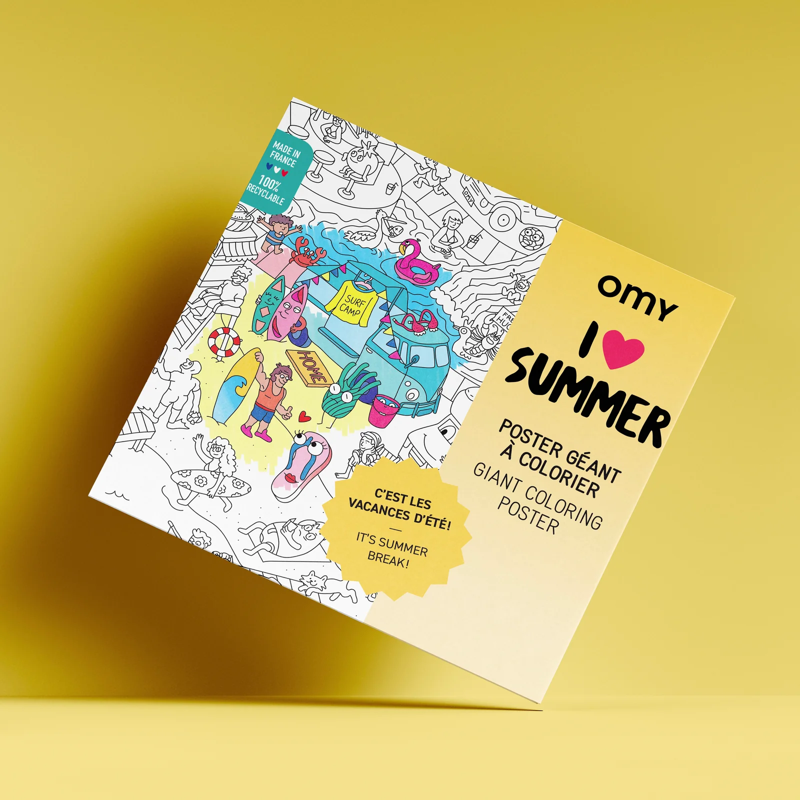 OMY Giant Poster I Love Summer
