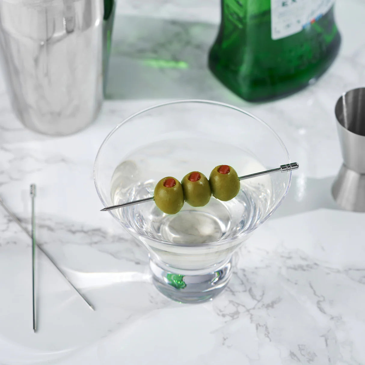 Stainless Steel Cocktail Picks (10)