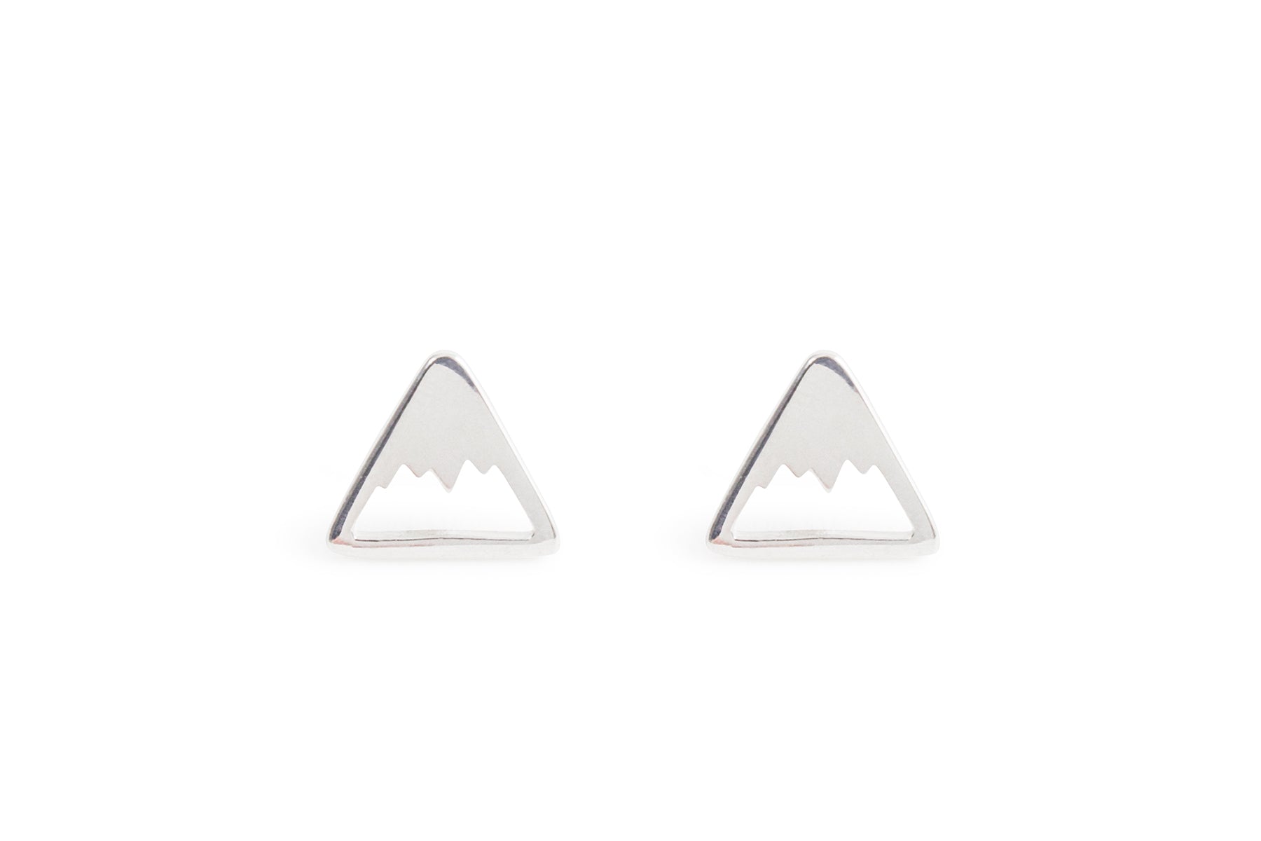 Treeline Collective Mountain Earrings Stud