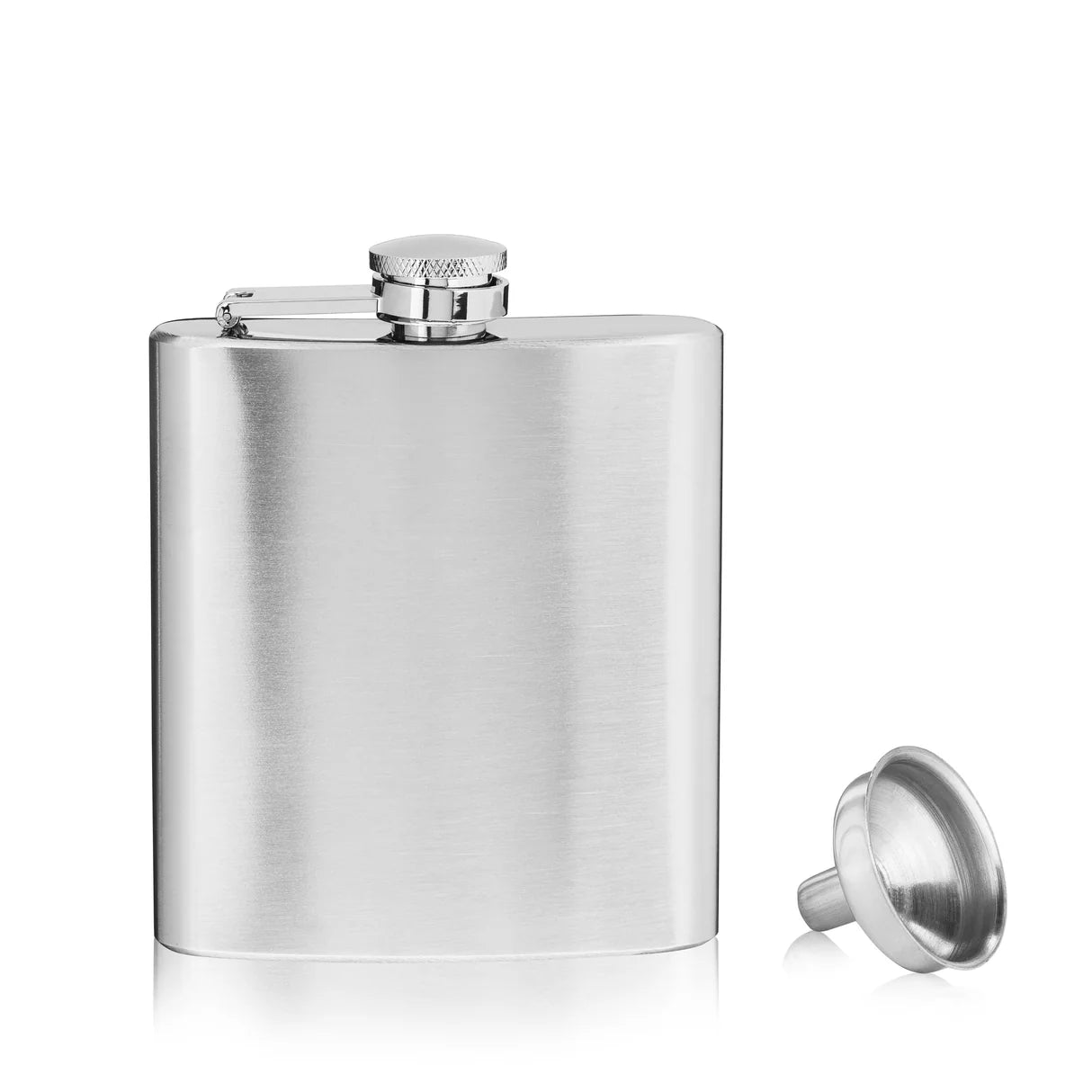 Stainless Steel Flask with Funnel 6oz