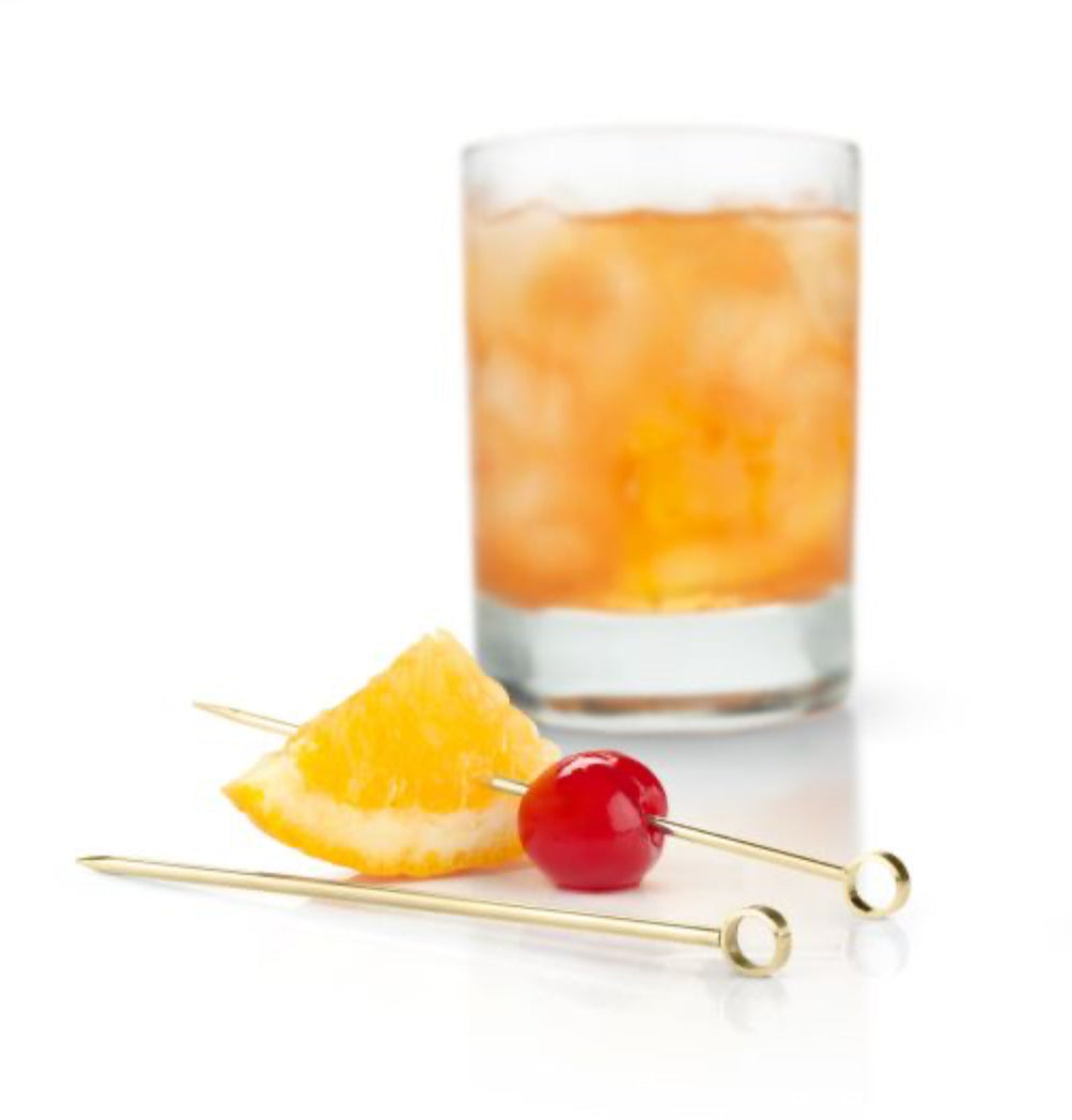Viski Gold Cocktail Picks (6)