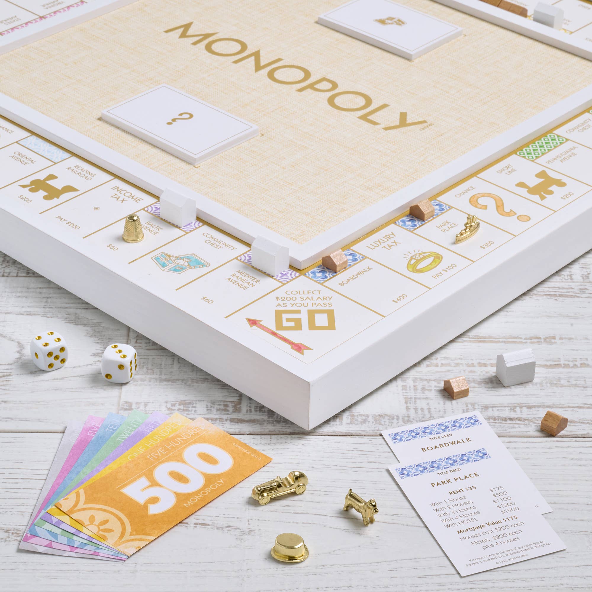 WS Game Company - Monopoly Bianco Edition