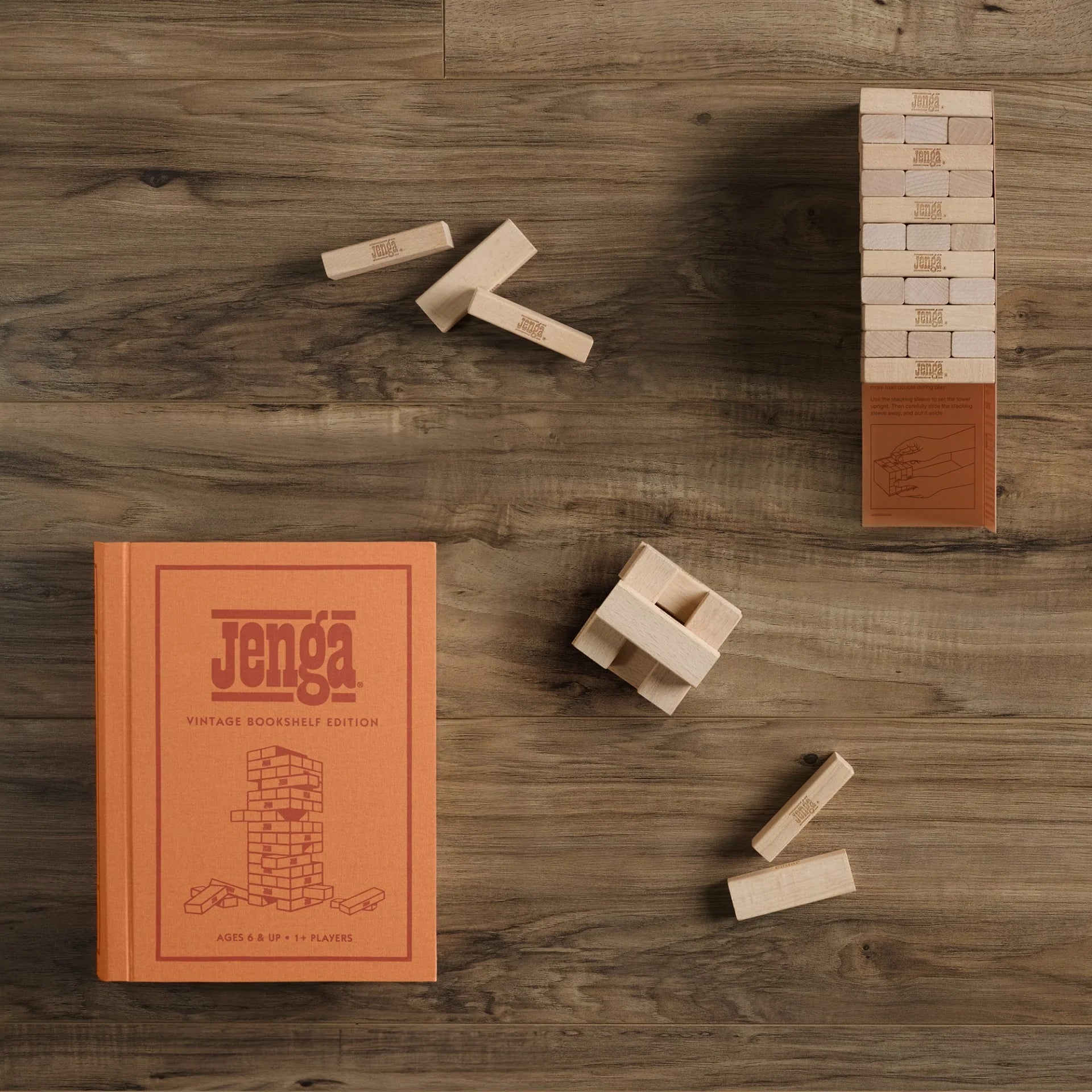 Vintage Bookshelf Edition - Jenga