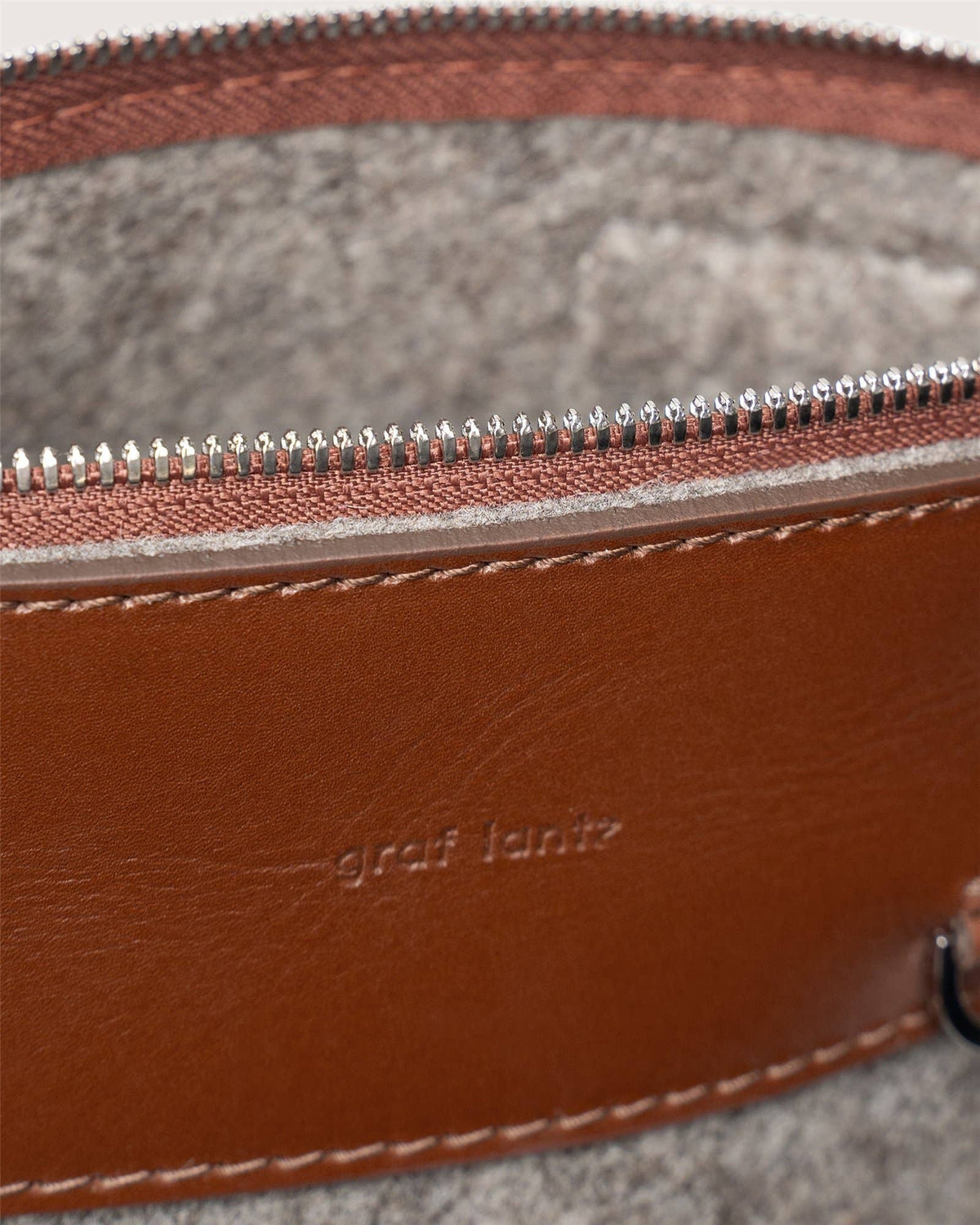 Graf Lantz - Bedford Merino Wool Belt Bag - Ash Brown Sienna