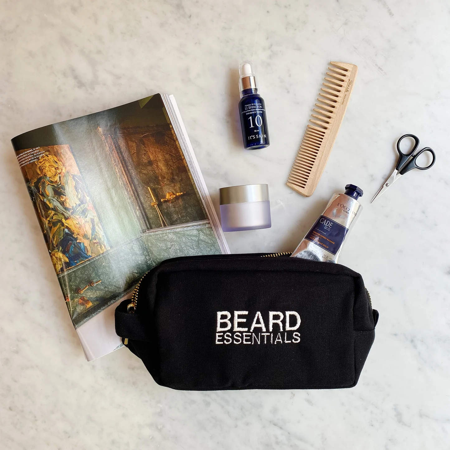 Bag All Beard Essentials Pouch Blk