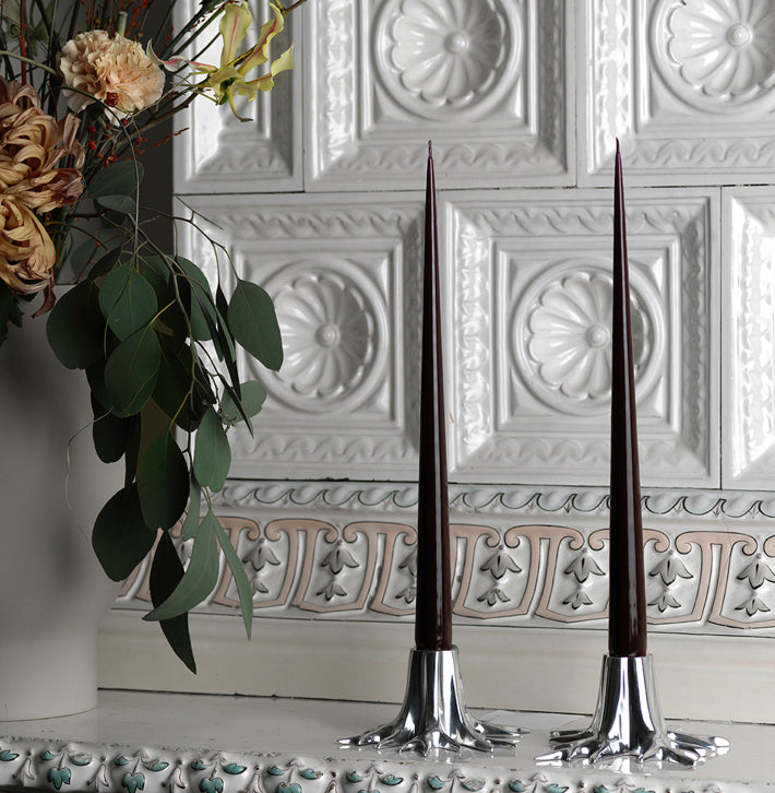 Garden Glory The Root Candle Holder Silver