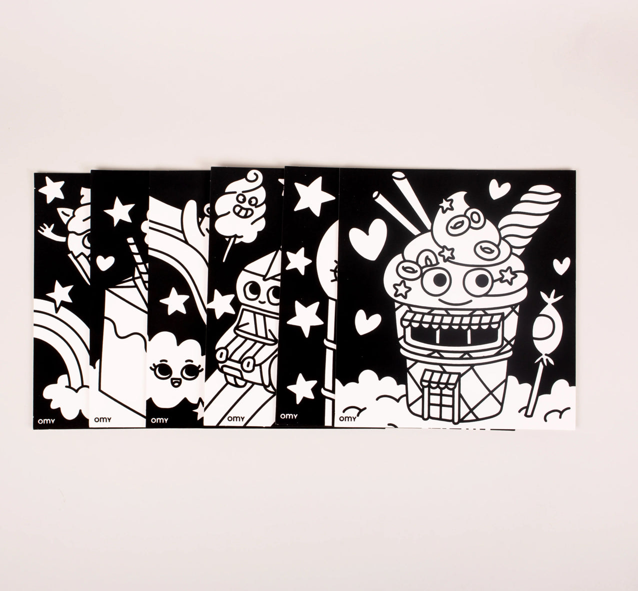 OMY Velvet Colouring Kawaii