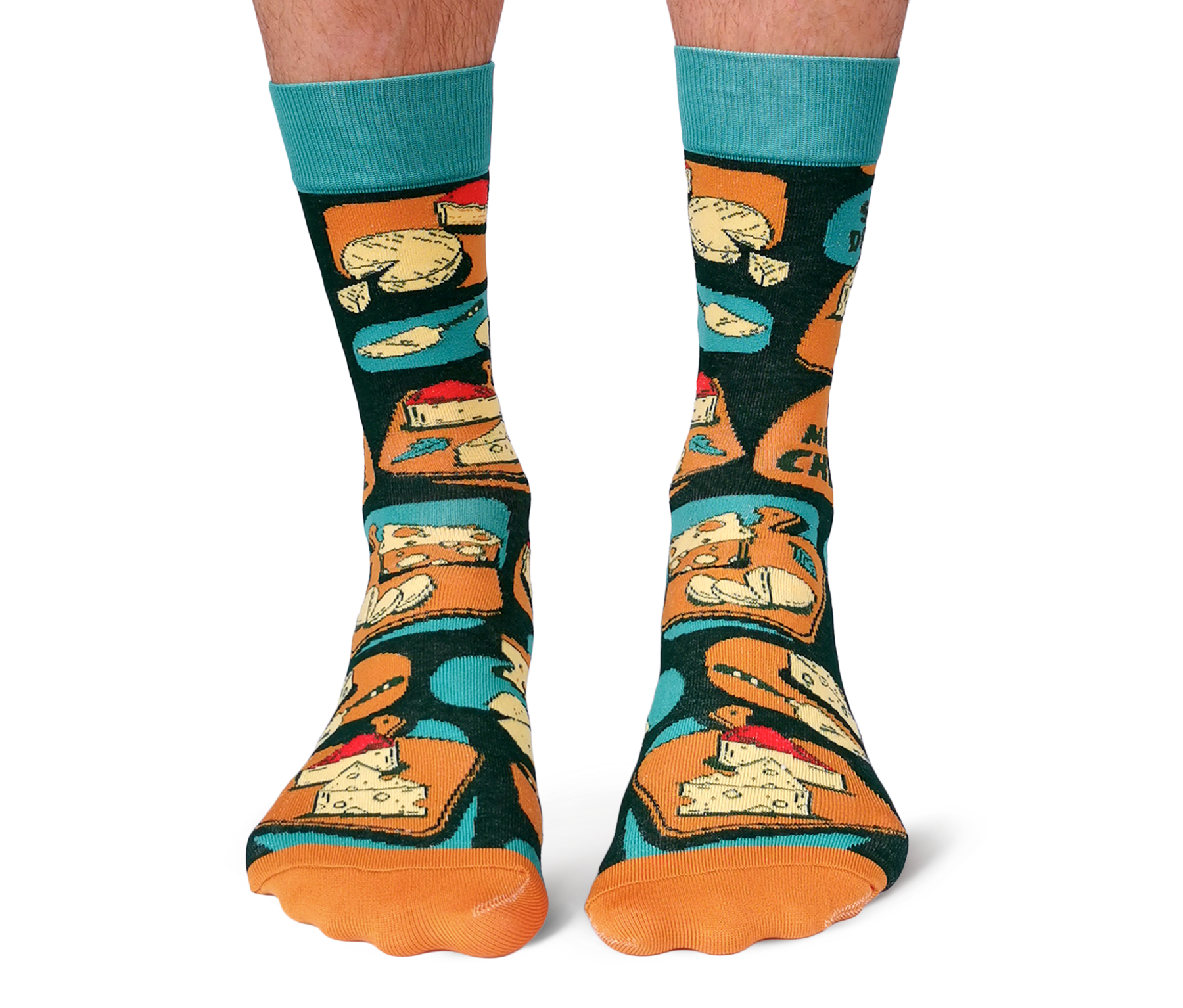 Uptown Sox - Cheese Dreams Socks - M/L (Men)