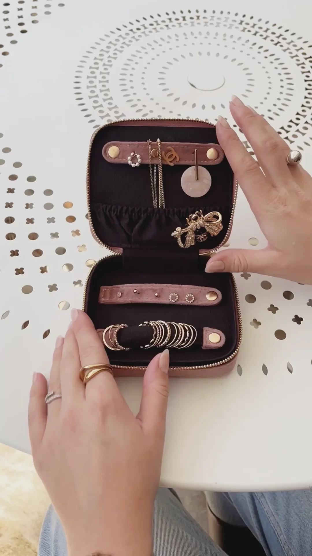 Bag All Jewelry Box Pink