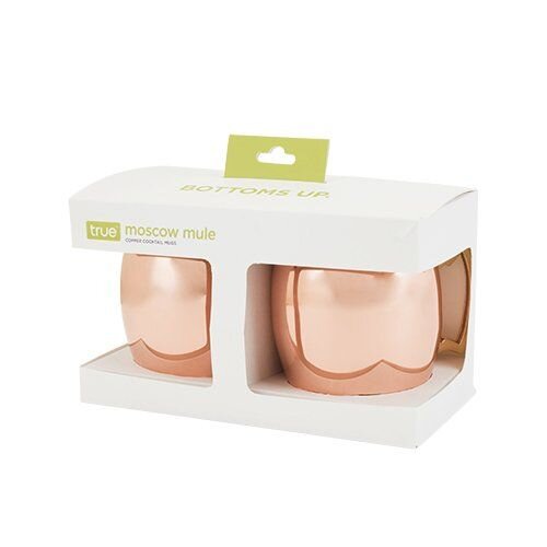 True Moscow Mule Copper Cocktail Mug Set of 2