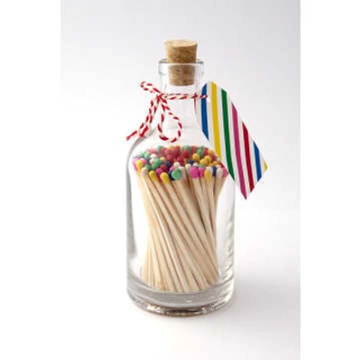 Archivist Safety Matches Multi Coloured Jar