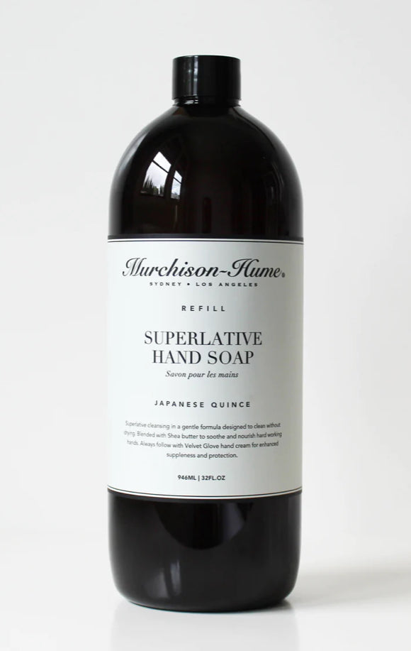 Murchison-Hume Superlative Liquid Hand Soap 32 oz Refill Quince