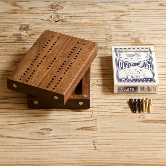 Everest Cribbage Pocket/Travel Size Folding Board