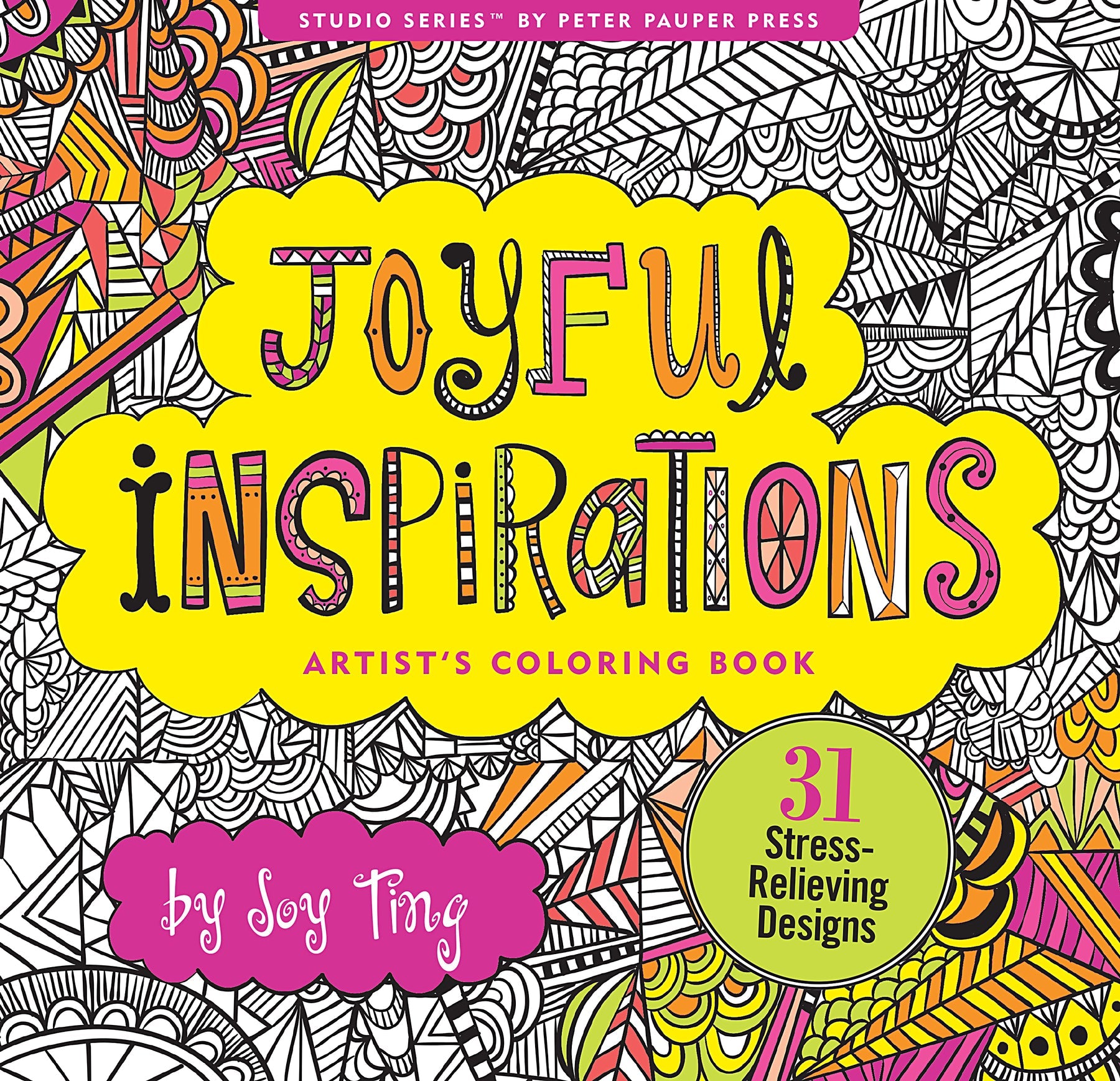 Joyful Inspirations Artist's Colouring Book