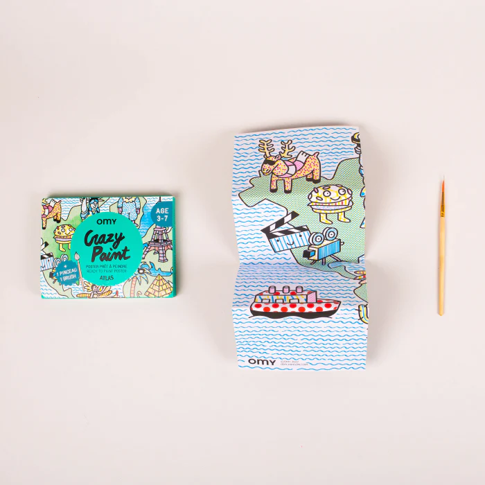 OMY Crazy Paint Atlas