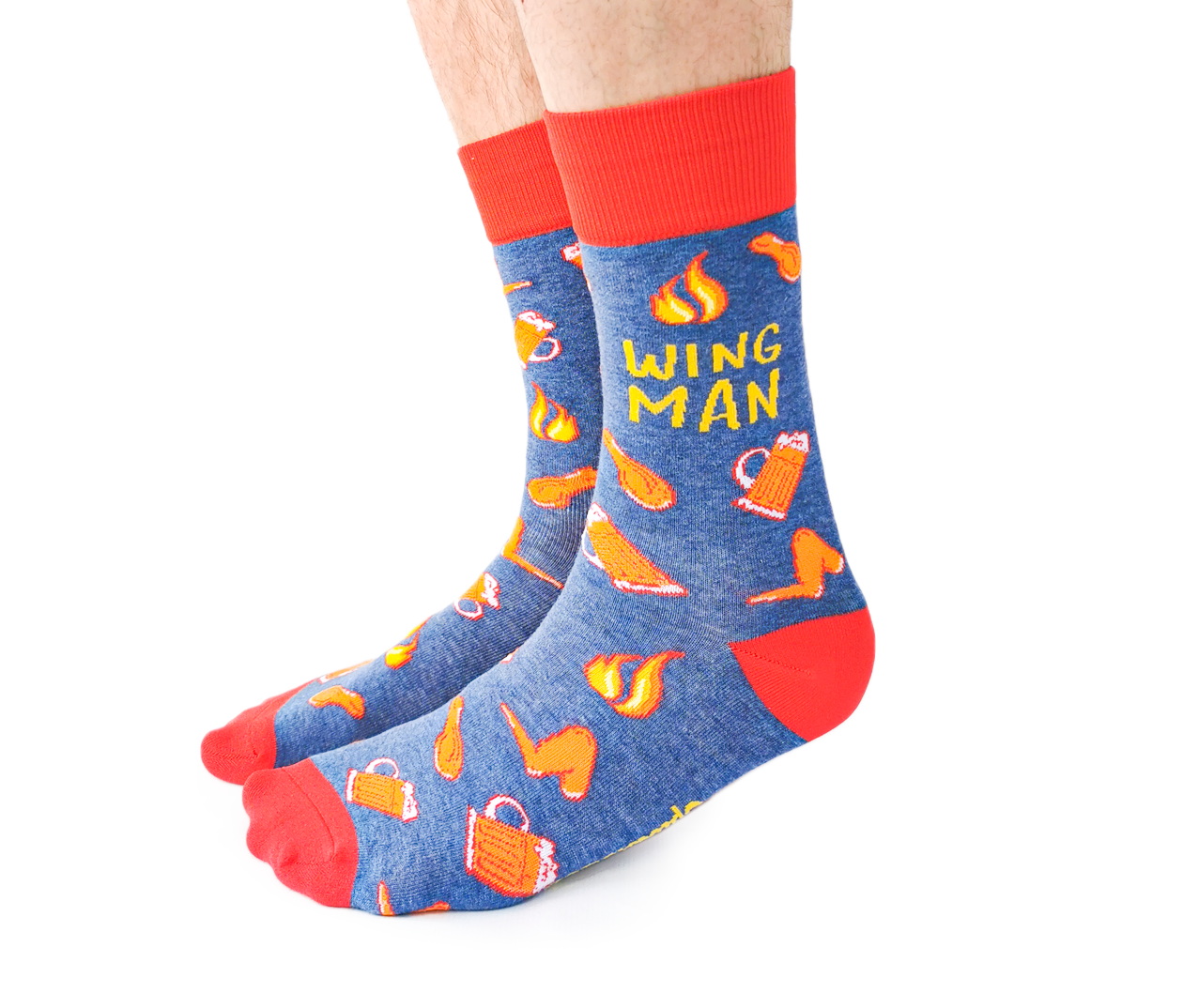 Uptown Sox - Wing Man Socks - M/L (Men)