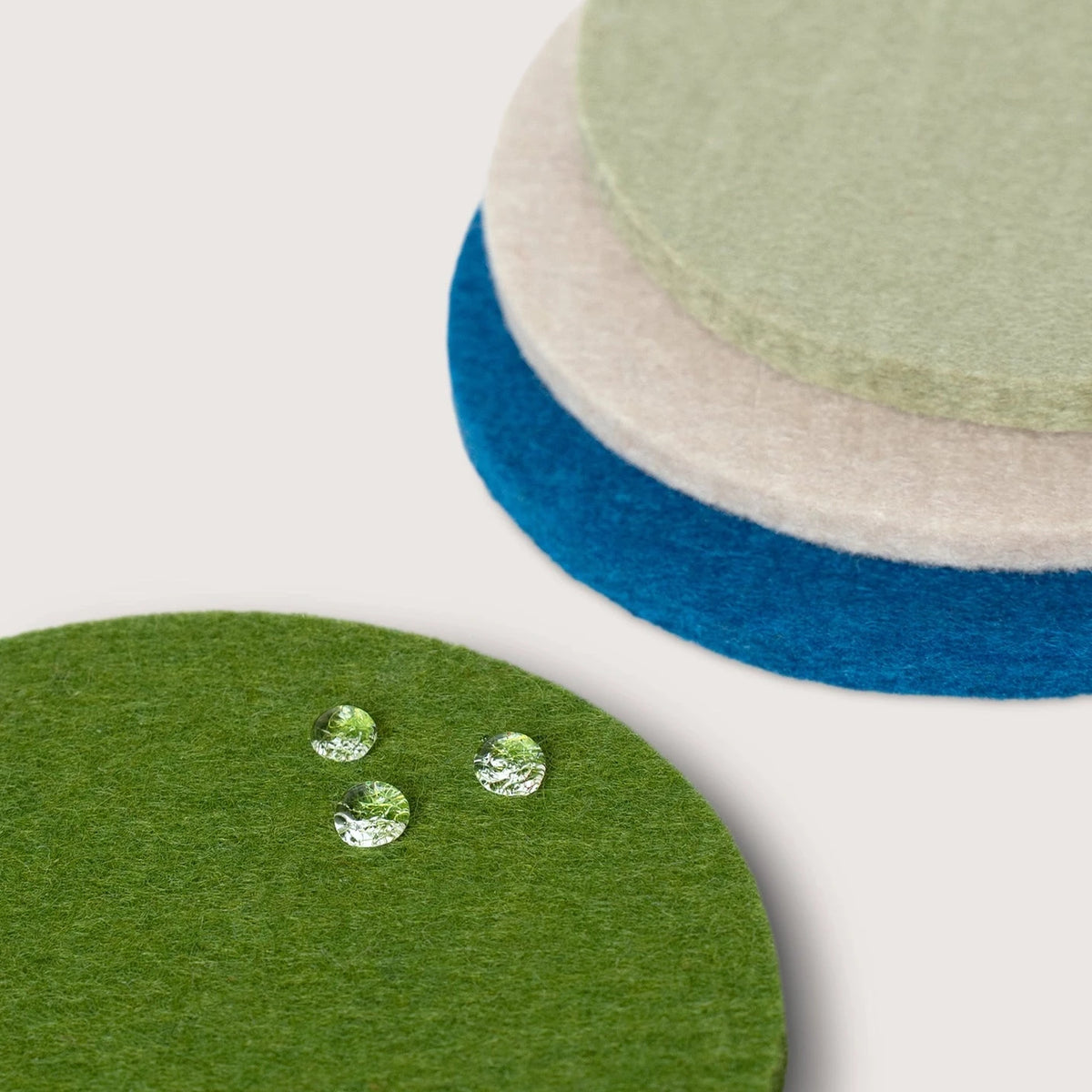 Graf Lantz - Round Merino Wool Coaster (4pk)