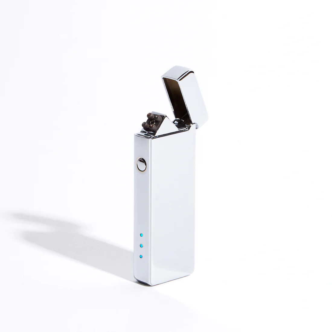 USB Lighter Company - Slim double Arc Lighter SILVER
