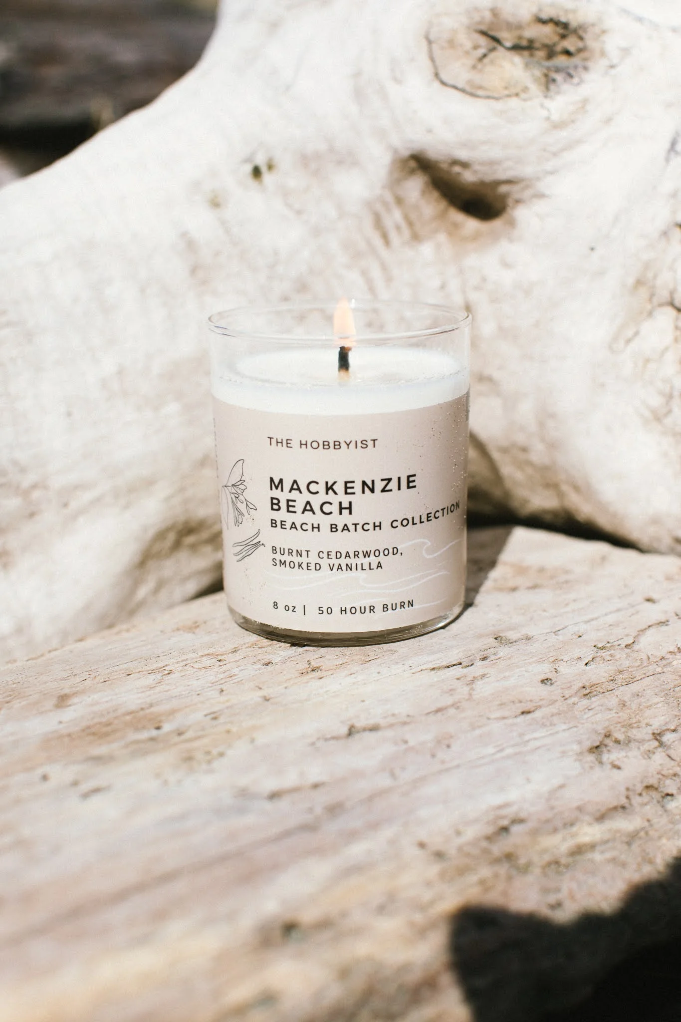 Hobbyist Candle MacKenzie Beach 8oz
