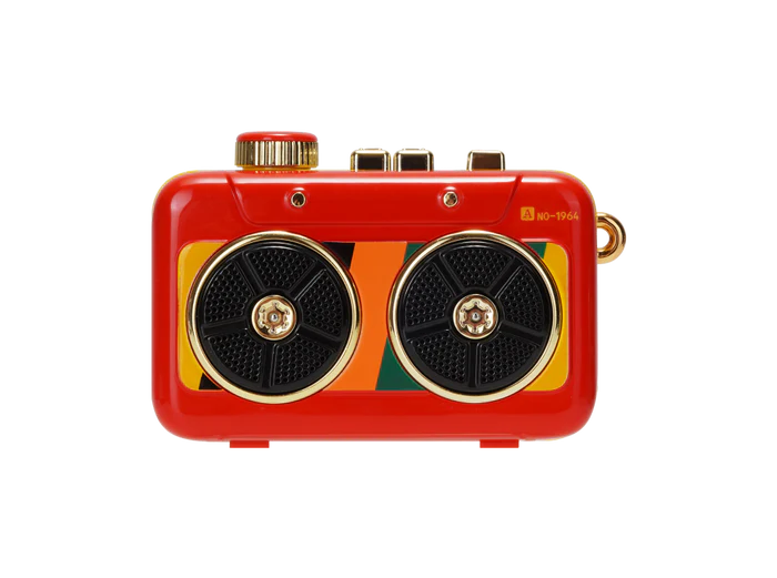 Muzen Bluetooth Speaker Pill Disco - Red