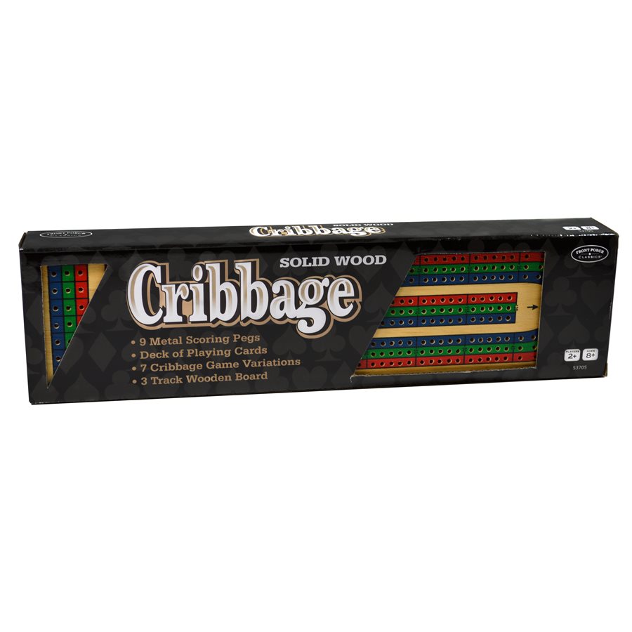Lion Cribbage ( Solid Wood )