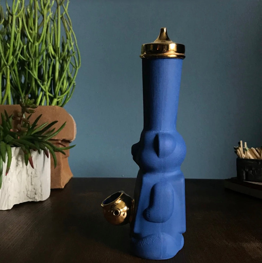 Candy Relics Honey Bear Bubbler - Blue
