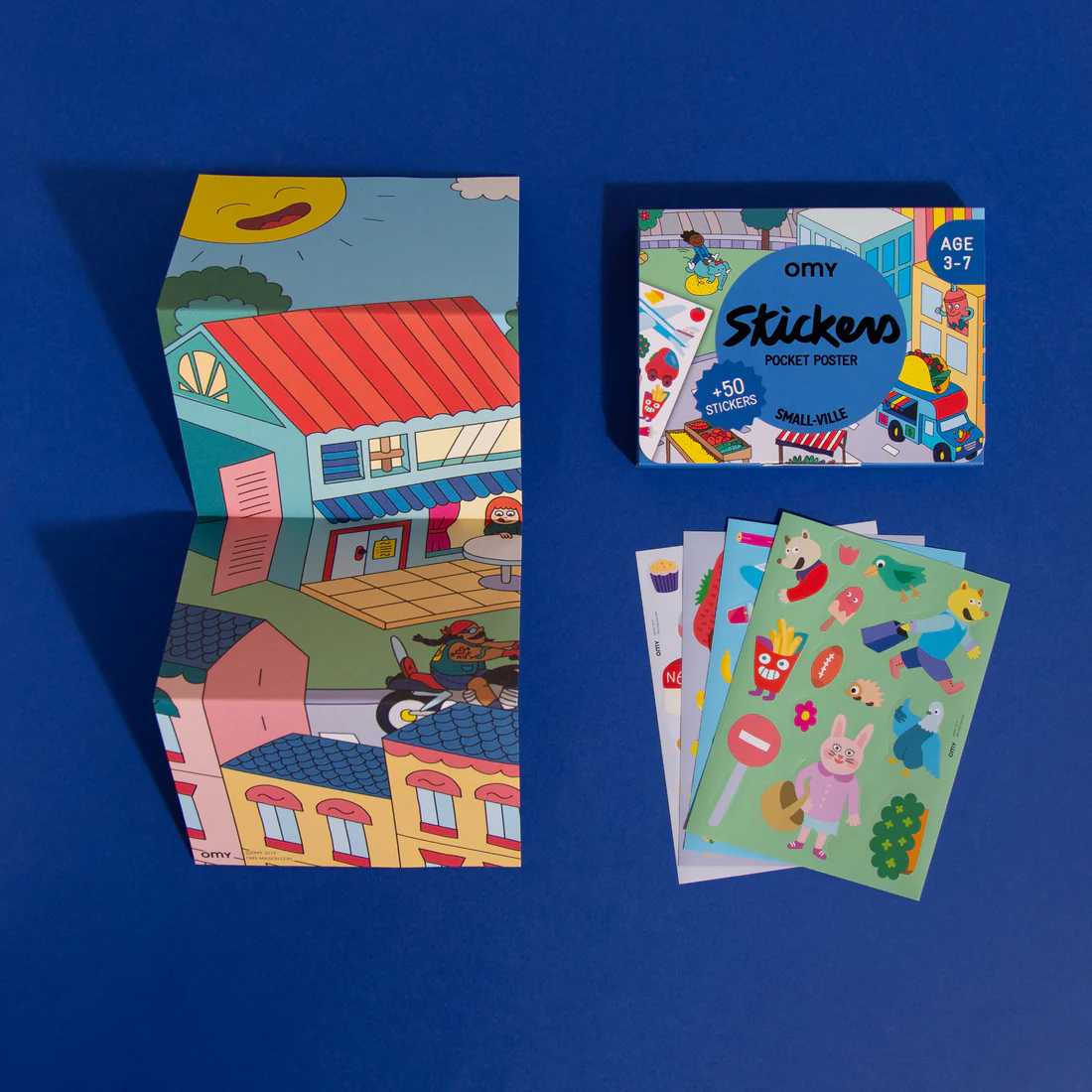 OMY Sticker Décor Pocket Small Ville