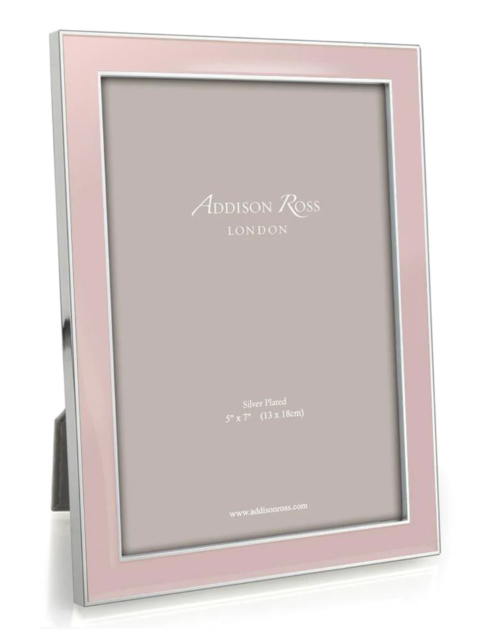 Addison Ross 4x6 15mm Light Pink Enamel